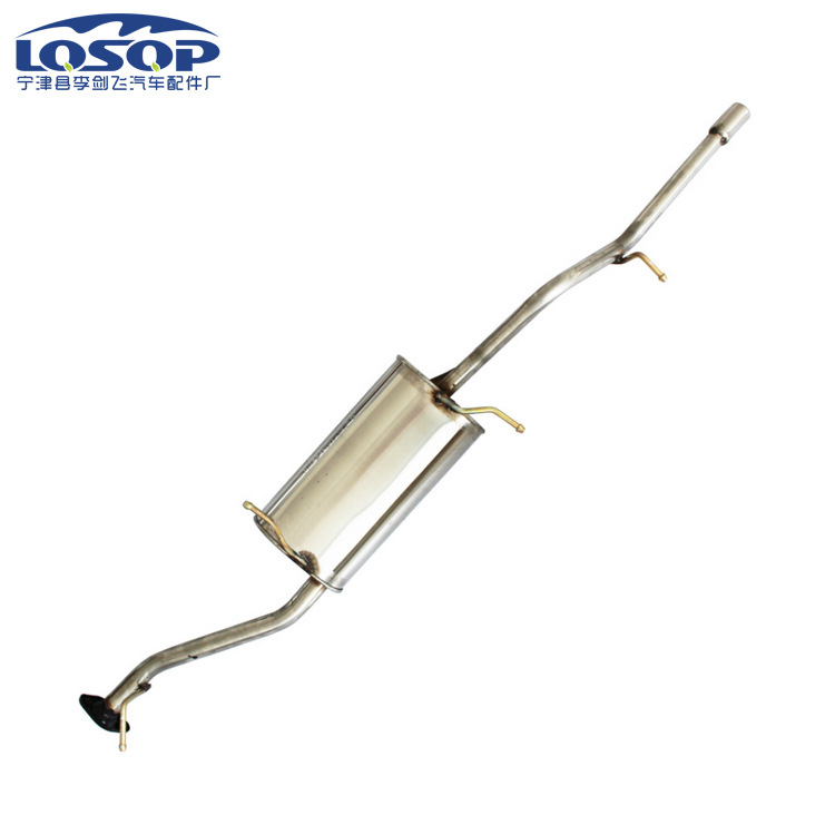 新长安之星6363加长版后节静音型排气管汽车消声器 (2)