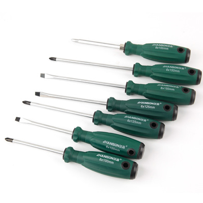 手动螺丝刀起子改锥 一字十字螺丝批 4寸5寸6寸磁性螺丝刀