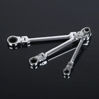 双头棘轮扳手活动双向梅花快速扳手汽修开口两用扳手