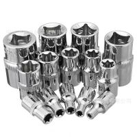 14件套E型套筒组合/6角梅花套筒/吹塑盒套装工具/维修专用工具