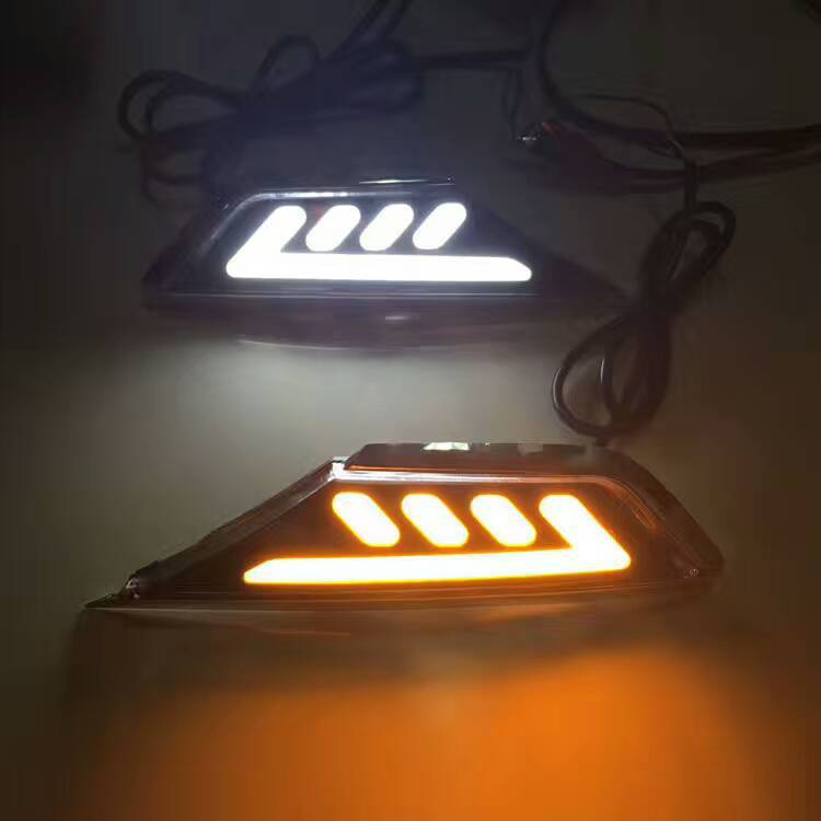 适用于十代思域Honda civic 叶子板灯 LED日行灯 改装灯