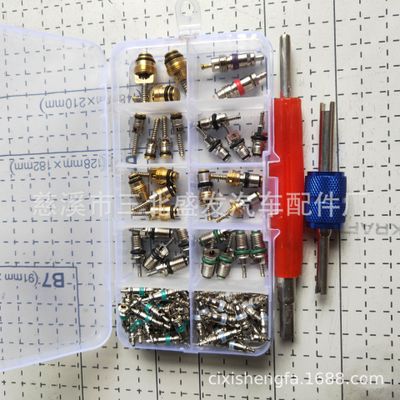 134A气门芯组合 102件套 100+2 空调气门芯