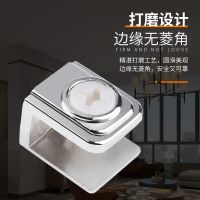 玻璃夹子固定托卡扣支架配件层板夹半圆方形托架卡条酒柜隔板卡子