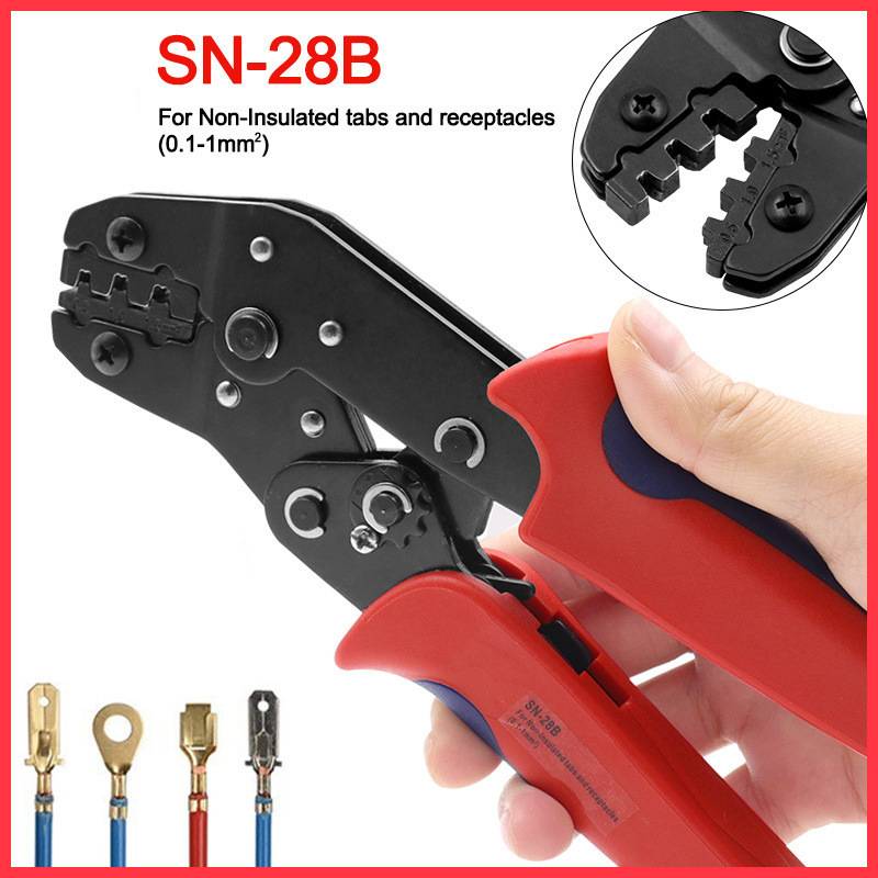 厂家直销迷你剥线钳欧式多功能电缆电线自动扒皮钳电工端子压线钳