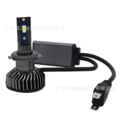 工厂批发 LED大灯 F3高亮聚光汽车前照灯 H1H4H7远近一体改装车灯