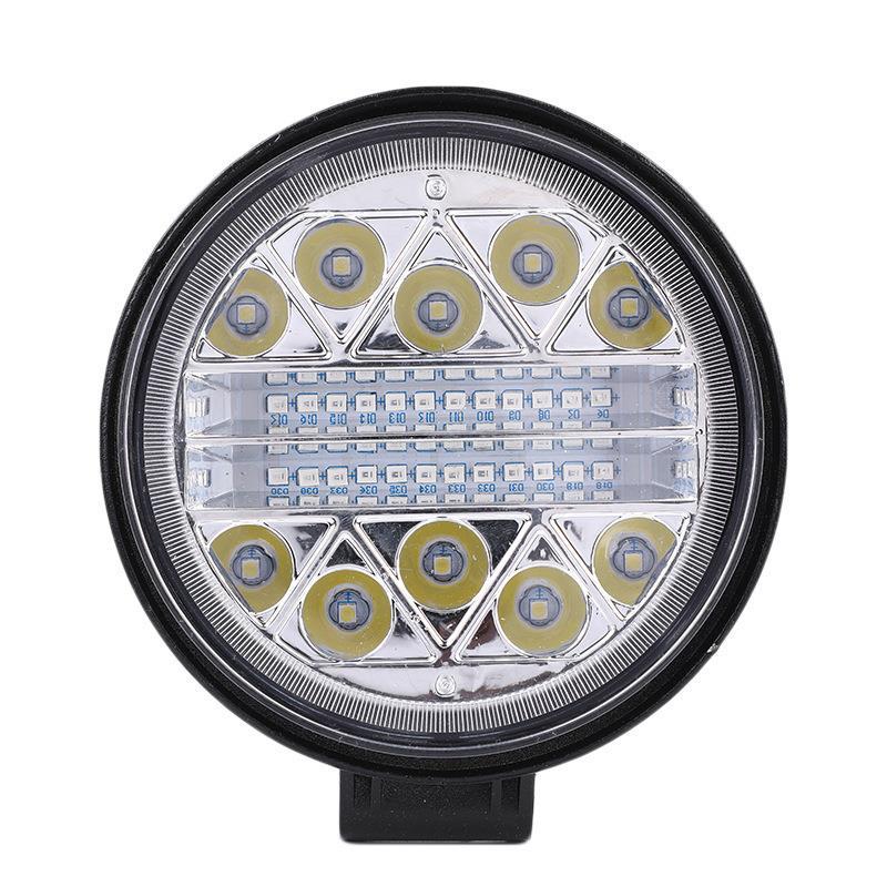 外贸led汽车工作灯大视野卡车行驶灯越野车射灯 改装车灯102w圆形