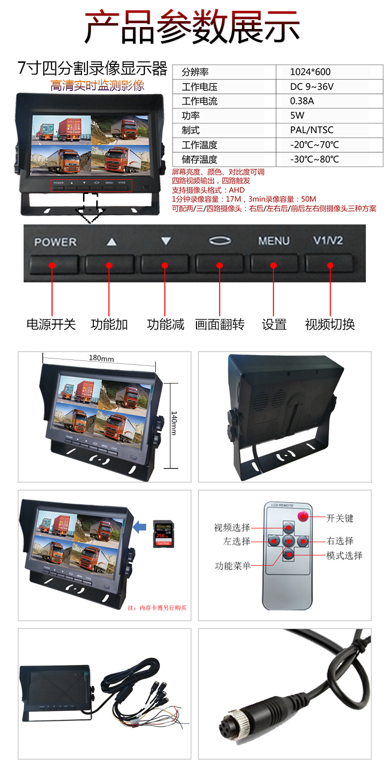 显示屏参数+细节