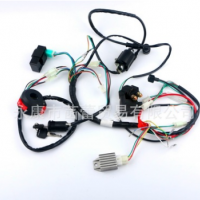 越野摩托车ATV沙滩车配件50 70 90 110CC线束线圈CDI点火电器全套