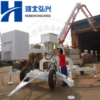 供应混凝土输送17米全自动液压布料机 手动框架式布料机