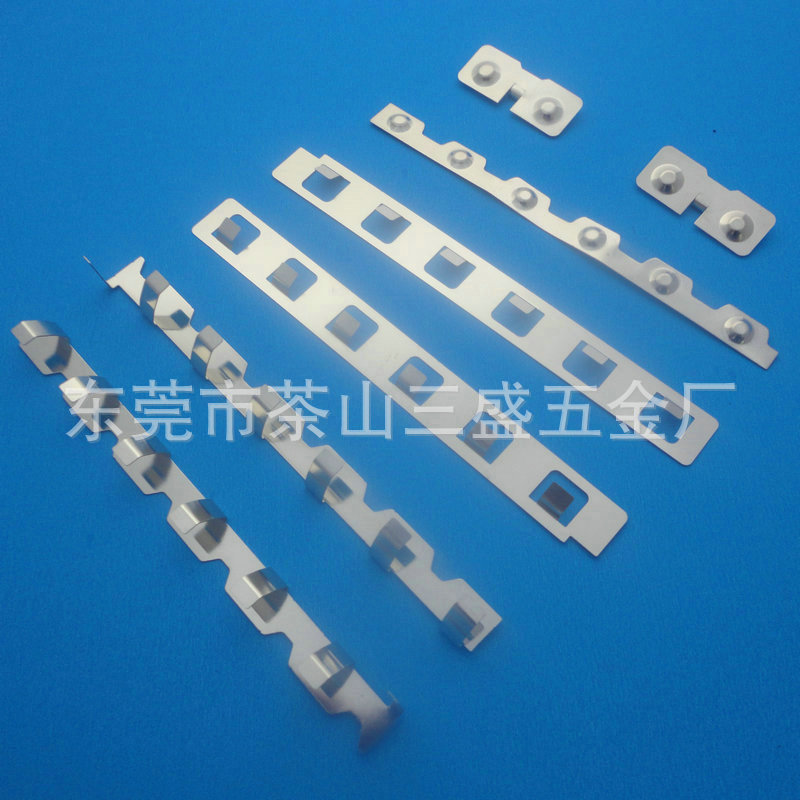 生产 精密锰钢冲压件 圆形电子钢板冲压件