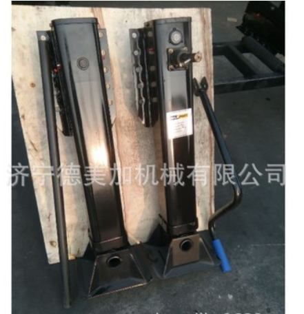 供应挂车支腿 手摇电动液压支腿 28吨内外置支腿 房车支腿