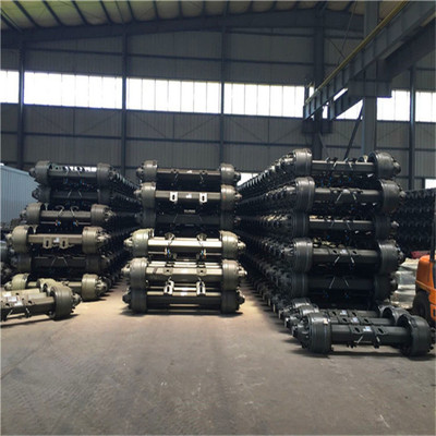 美式24吨 28吨挂车单点悬挂系统 高平台悬挂 空气悬挂