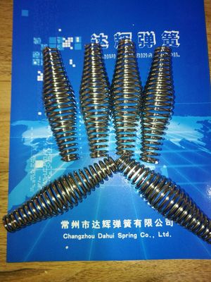 供应烧烤炉提篮用手柄弹簧2.5鼓型弹簧