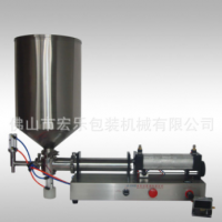 半自动膏体灌装机 膏体罐装机 半自动气动灌装机 小型 定量灌装机