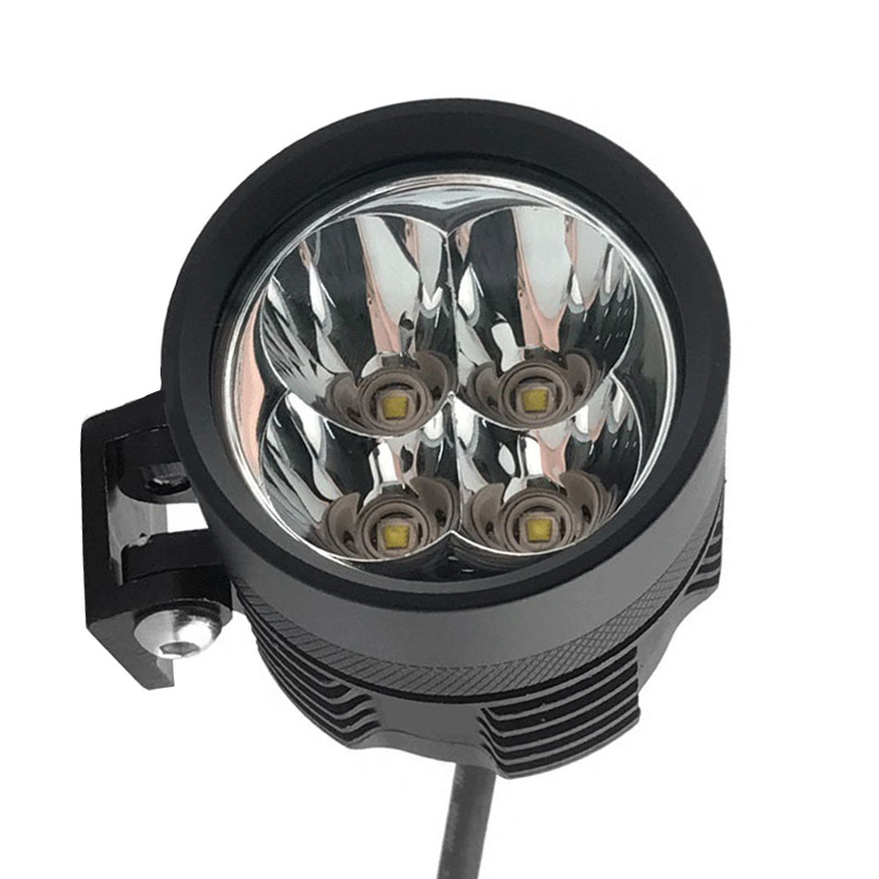 40W电动车超亮led大灯强光铺路大灯射灯前照灯摩托车LED大灯