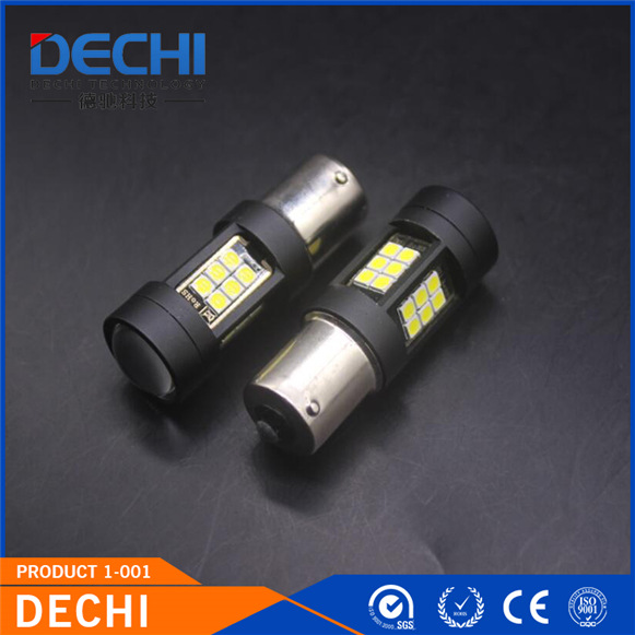 直销汽车LED 1156-27SMD-3030高亮LED倒车灯解码 大功率流氓倒车