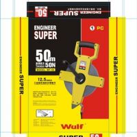 沃富卷尺 尼龙复膜长钢卷尺 测量工程用准确精度防锈磨