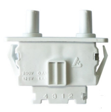 厂家生产上菱双按钮冰箱门消毒柜酒柜门保险柜门华菱门双控开关