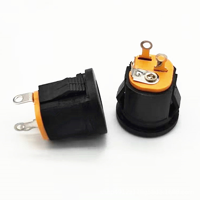 批发 DC-022母座插座圆形带 dc电源插座DC022 5.5*21 5.5*2.5