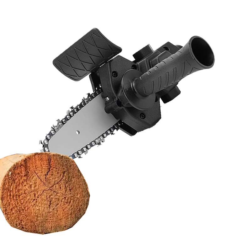 手电钻变电链锯改电锯转换头 五金工具 4寸迷你伐木电动园林工具