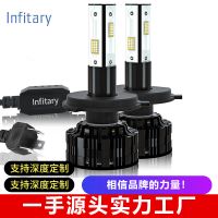 新款汽车led大灯四面发光H1H7H4大功率高亮度远近光汽车改装车灯