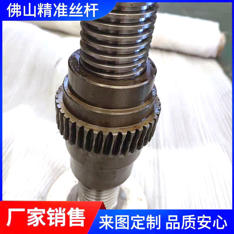 蜗轮蜗杆定做 蜗杆套蜗杆丝杆升降平台 蜗杆梯形丝杠加工涡轮蜗杆