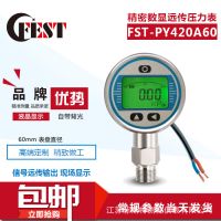 4-20mA数字远传真空压力表变送器现场显示-100-0KPa FST-Y6420B