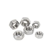 厂家批发201不锈钢六角螺母螺帽螺丝帽M2M2.5M2.6M3M3.5M4M5M 6M8