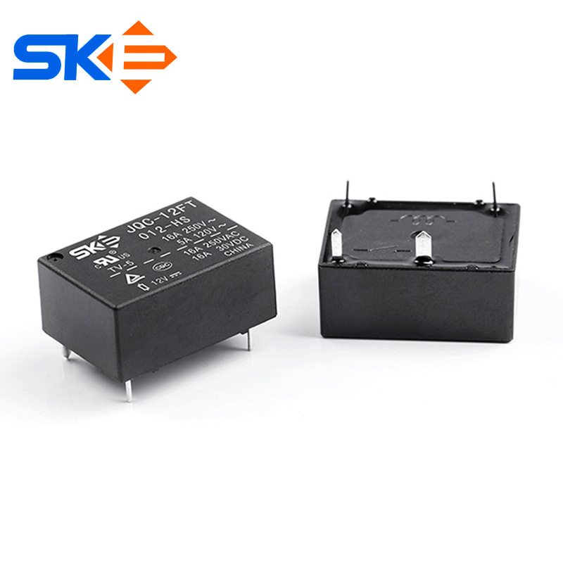 SKE厂家思克继电器 智能家居12FT小型继电器 12V中间继电器
