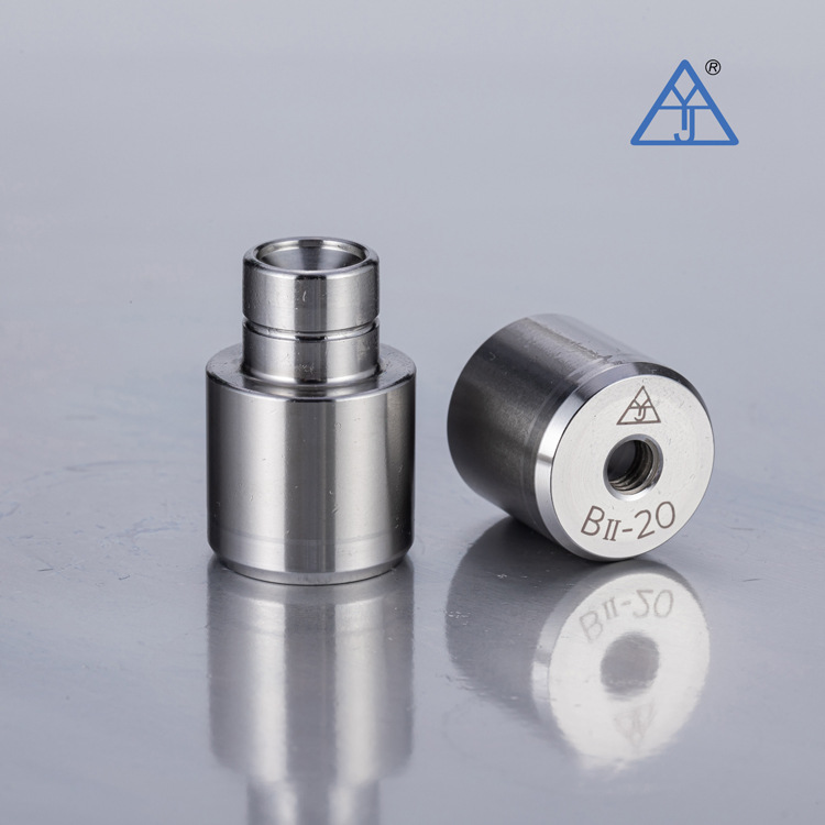 BII直导柱圆形辅助器直身导柱吹塑模具精定导柱导套材料D2