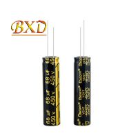 电解电容450V68UF液晶电视电源高频电解电容68UF 450V 尺寸13X50