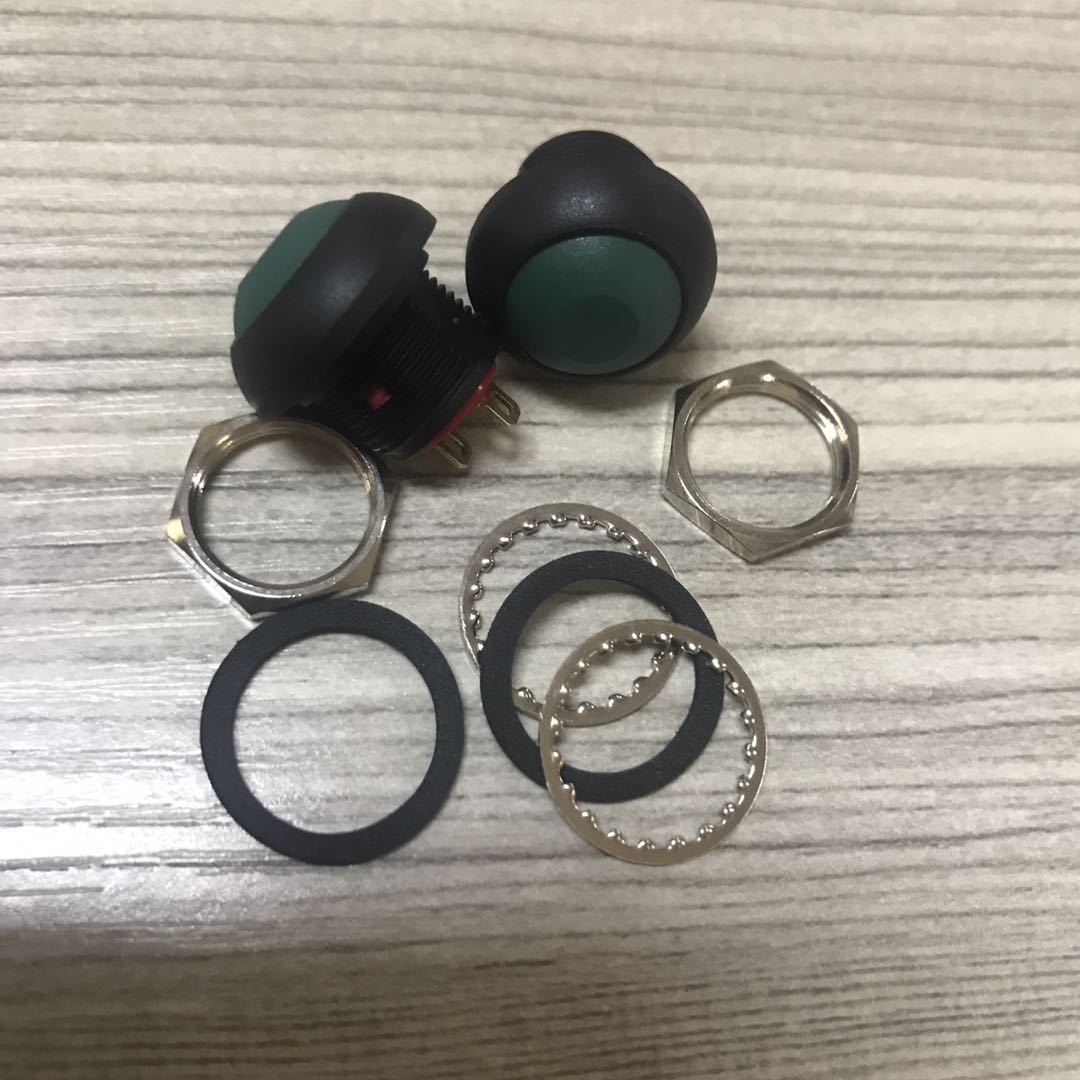 PAS6B2M1CES6-5绿色复位按钮开关防水IP67