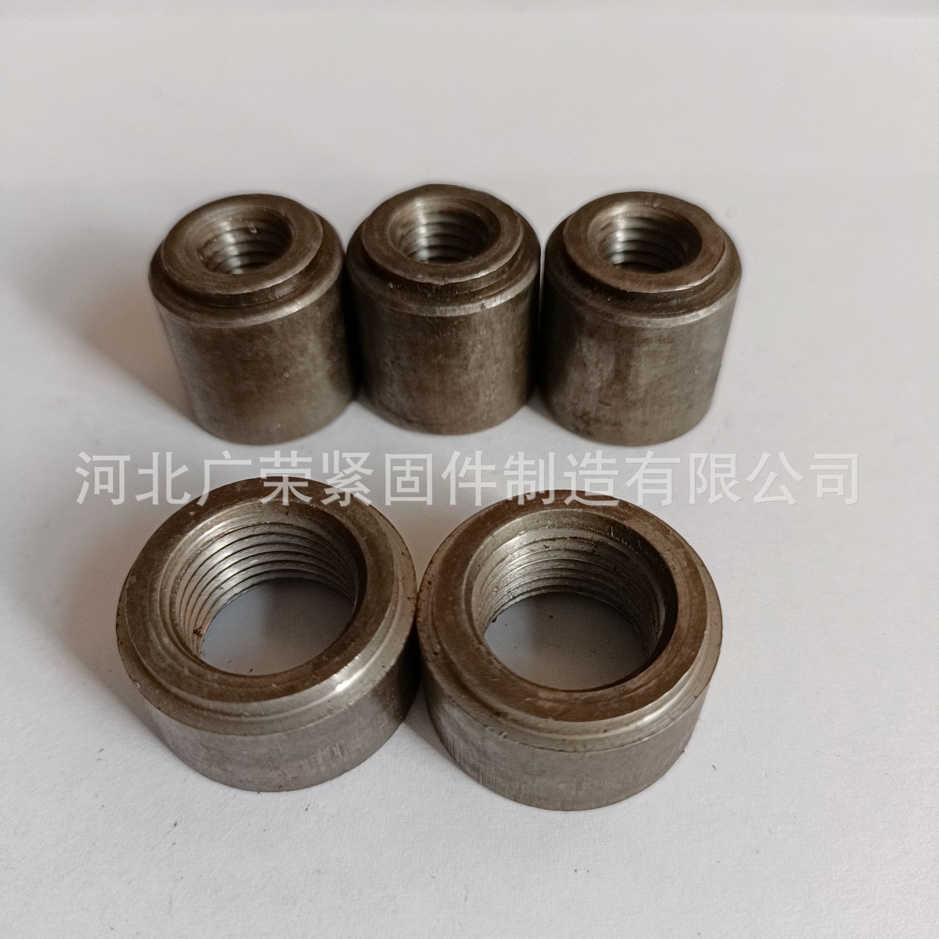 M6M8M10M台阶圆螺母冷镦非标台阶圆螺母加厚细牙焊接圆螺母冷镦件