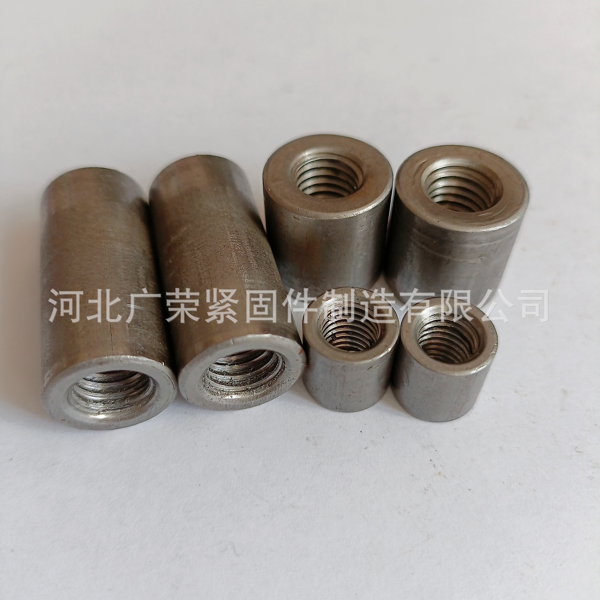 【仓储现货】M8圆柱焊接螺母外圆14高度12 15 16圆柱焊管螺母厂家