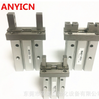 厂家直销气动手指气缸两三指平行气爪机械手配件MHZL2HFZ特价促销