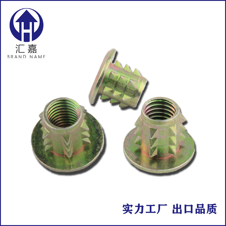 M10*多种规格带介无介刺母家具配件锌合金螺母锥母音响连接螺母