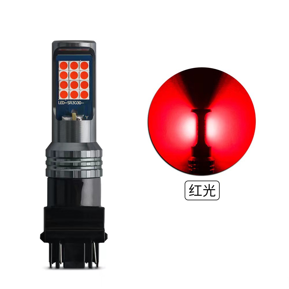 汽车改装汽车LED转向灯BA15S BAU15S BAY15D 1157 3030 24刹车灯