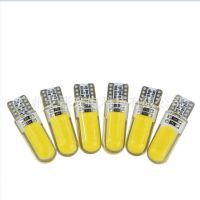 厂家直销 汽车ledT10 COB 硅胶水晶示宽灯 牌照灯 阅读灯车灯