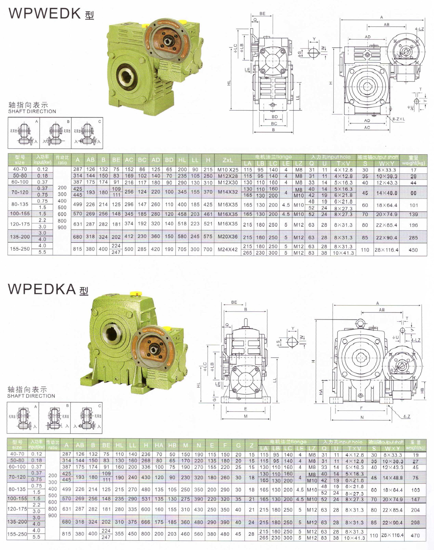 台一减速机资料25