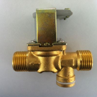 一卡铜热水全铜电磁阀 直流9v12v24v 交流220v