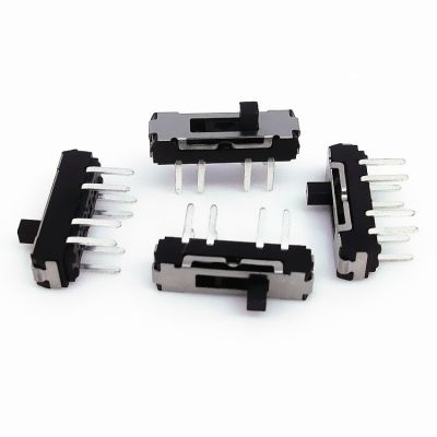 专业生产多种规格立式7脚小拨动开关耐温迷你微型卧贴滑动开关