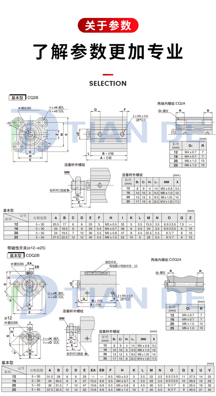 CQ2B薄型气缸_08