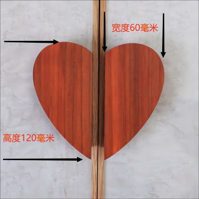 工厂批发心型半圆拉手衣柜拉手橱柜拉手儿童房拉手实木拉手门把手