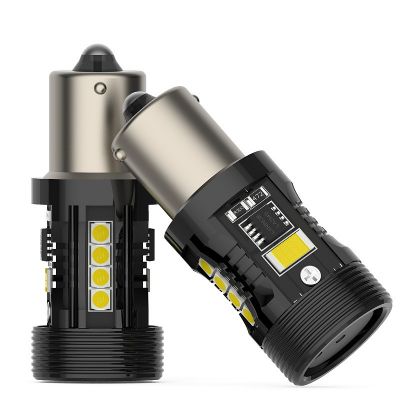 跨境倒车灯LED高亮解码1156 ba15s P21W PY21W转向灯T20后雾灯