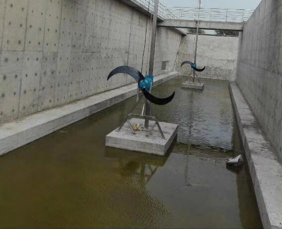 低速推流器安装现场.2