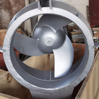 QJB-W7.5潜水回流泵配DN600穿墙管安装