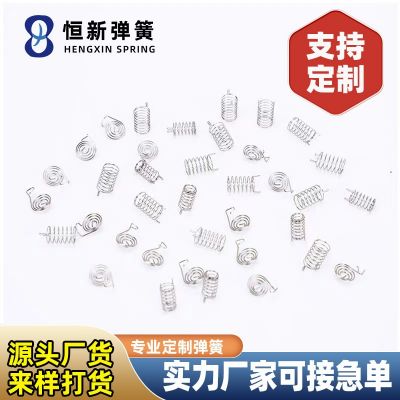 不锈钢镀镍触摸弹簧电器开关感应按键压缩弹簧非标准建天线弹簧