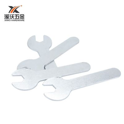 厂家批发简易小扳手超薄一次性扳手电商配套外六角冲压开 口扳手